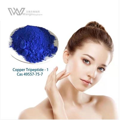 качество  Copper tripeptide -1 99% 3000 usd/kg Boost Skin Cell Regeneration with Copper Tripeptide-1 Anti Aging Powder and Cytochrome c Oxidase завод