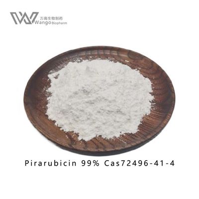 качество  Highly Pirarubicin 99.99% Cas72496-41-4 Antineoplastic and Antibiotic fine powder for research purpose in small bottles завод