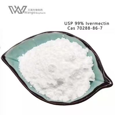 Сырье Praziquantel CAS 70288-86-7 Ivermectin 99% ветеринарное