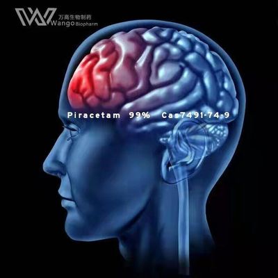 Большая часть Piracetam Nootropics пудрит когнитивный усиливающий агент CAS 7491-74-9